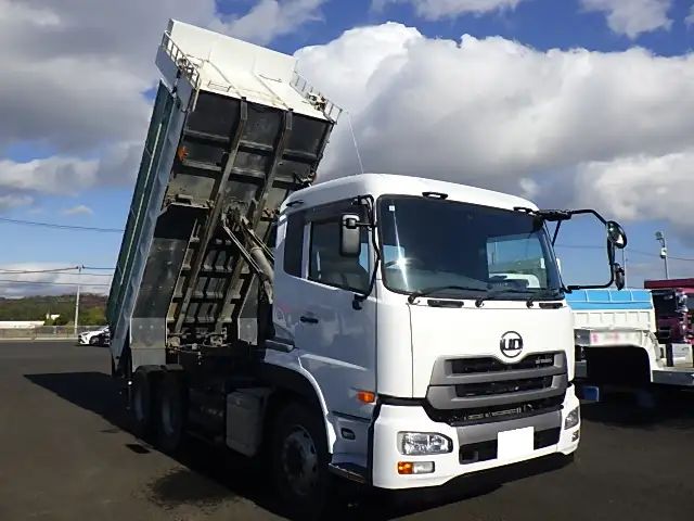 日産UD クオン 大型 ダンプ コボレーン ベッドの中古トラック画像7