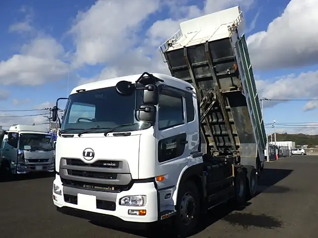 日産UD クオン 大型 ダンプ コボレーン ベッドの中古トラック画像6