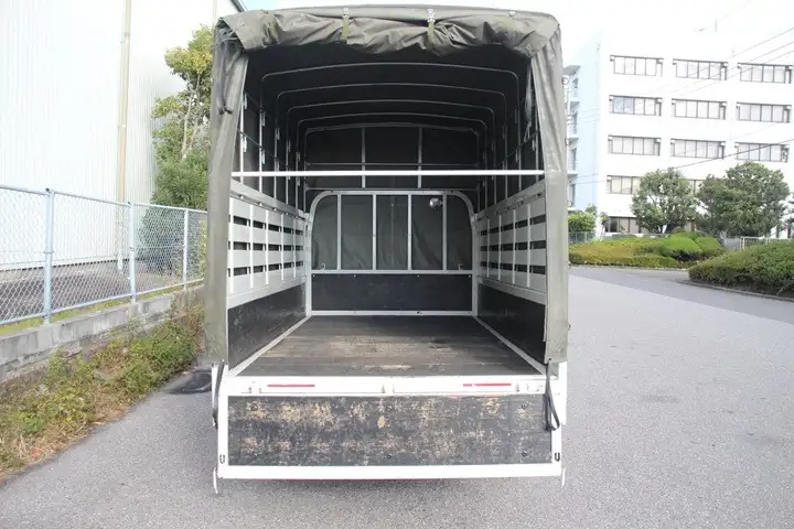 いすゞ エルフ 小型 平ボディ 幌 TKG-NJR85Aの中古トラック画像5