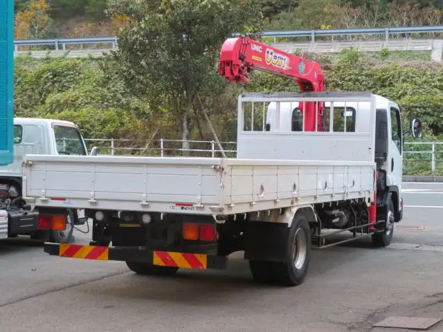 いすゞ フォワード 中型/増トン クレーン付 床鉄板 4段の中古トラック画像2