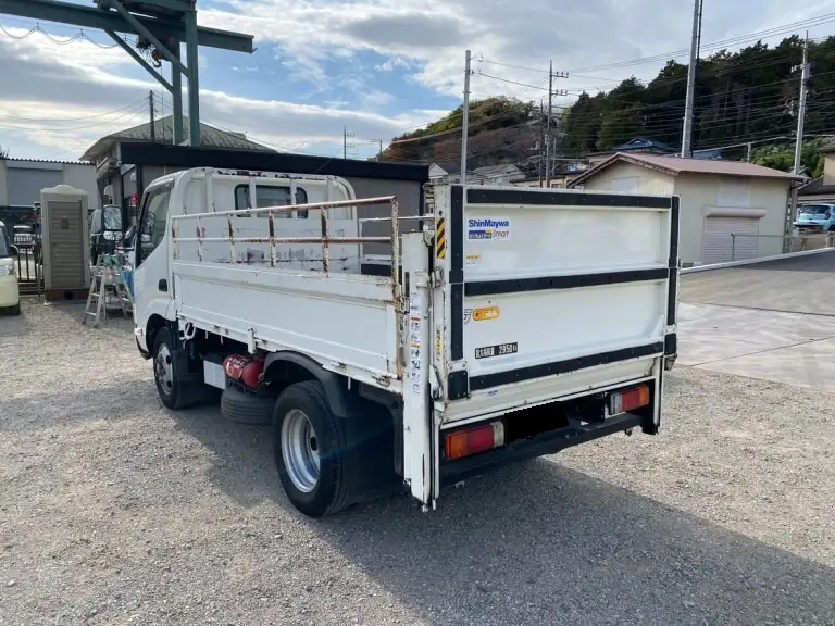 日野 デュトロ 小型 平ボディ パワーゲート 床鉄板の中古トラック画像6