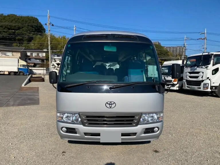 トヨタ コースター 小型 バス マイクロバス SKG-XZB50の中古トラック画像2