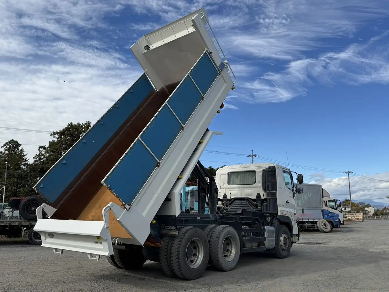 日野 プロフィア 大型 ダンプ コボレーン ベッドの中古トラック画像5