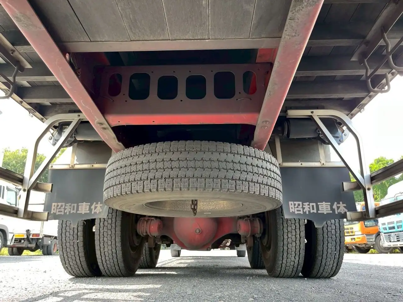 日野 プロフィア 大型 平ボディ アルミブロック ベッドの中古トラック画像16