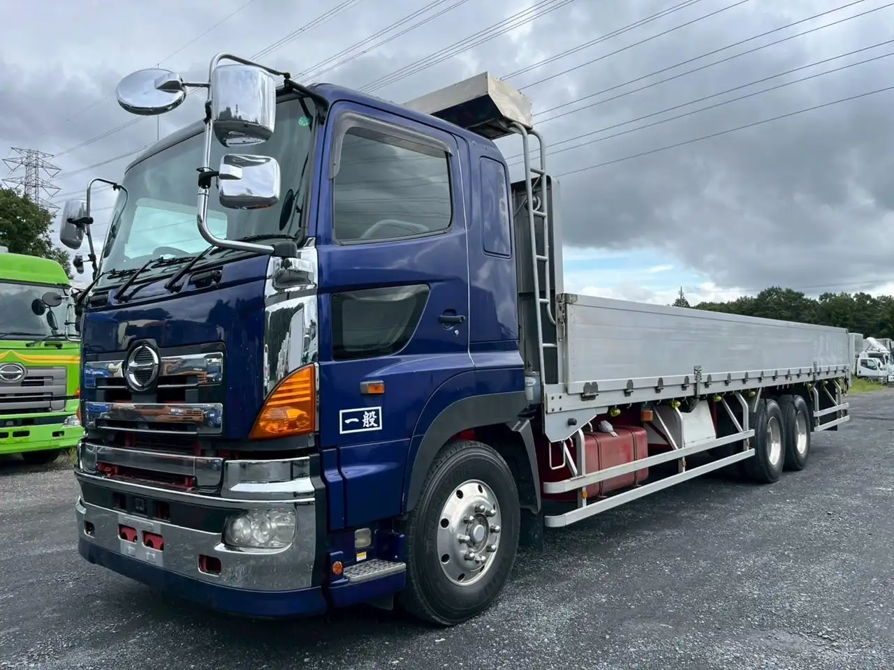 日野 プロフィア 大型 平ボディ アルミブロック ベッド の中古トラック【車両No.201790】