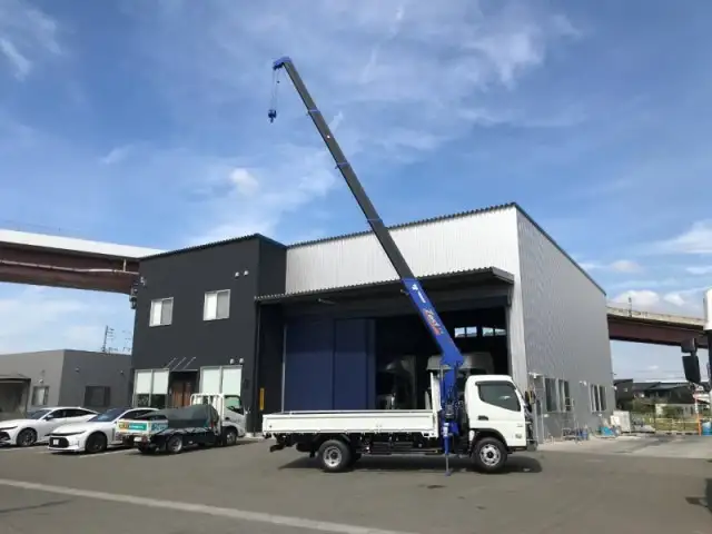 三菱 キャンター 小型 クレーン付 5段 ラジコンの中古トラック画像6