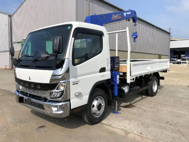 三菱 キャンター 小型 クレーン付 5段 ラジコン の中古トラック【車両No.201780】
