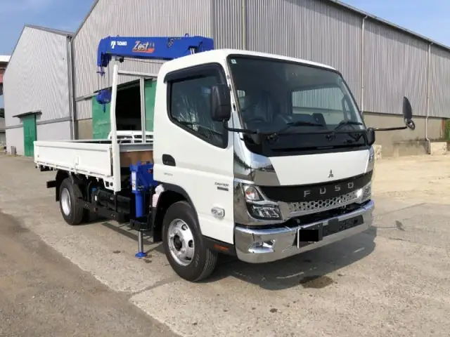 三菱 キャンター 小型 クレーン付 5段 ラジコンの中古トラック画像2