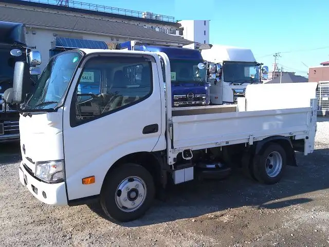 日野 デュトロ 小型 平ボディ パワーゲート 床鉄板 の中古トラック【車両No.201820】