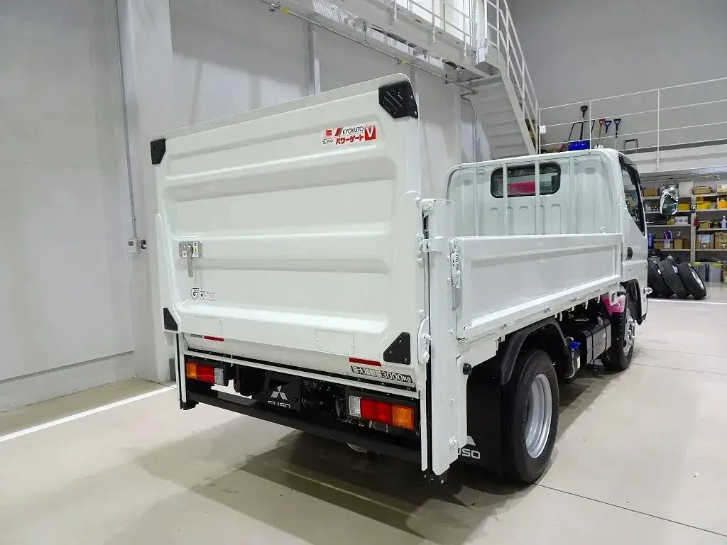 三菱 キャンター 小型 平ボディ パワーゲート 2RG-FBAV0の中古トラック画像2