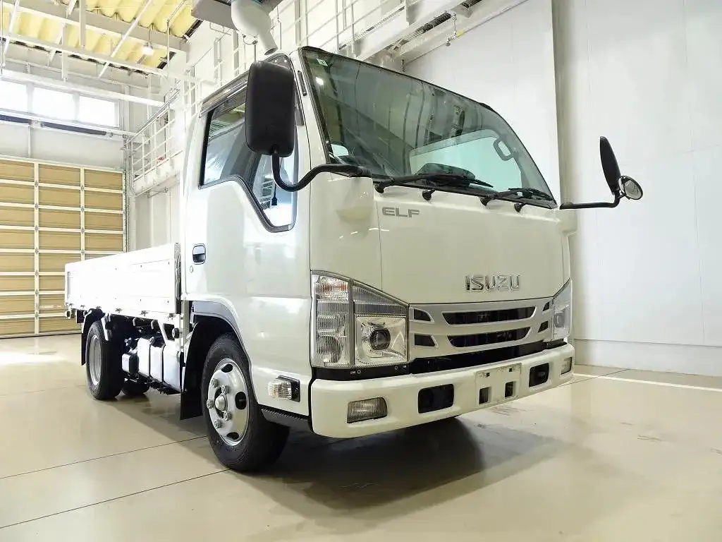 いすゞ エルフ 小型 平ボディ 床鉄板 2RG-NJR88Aの中古トラック画像2