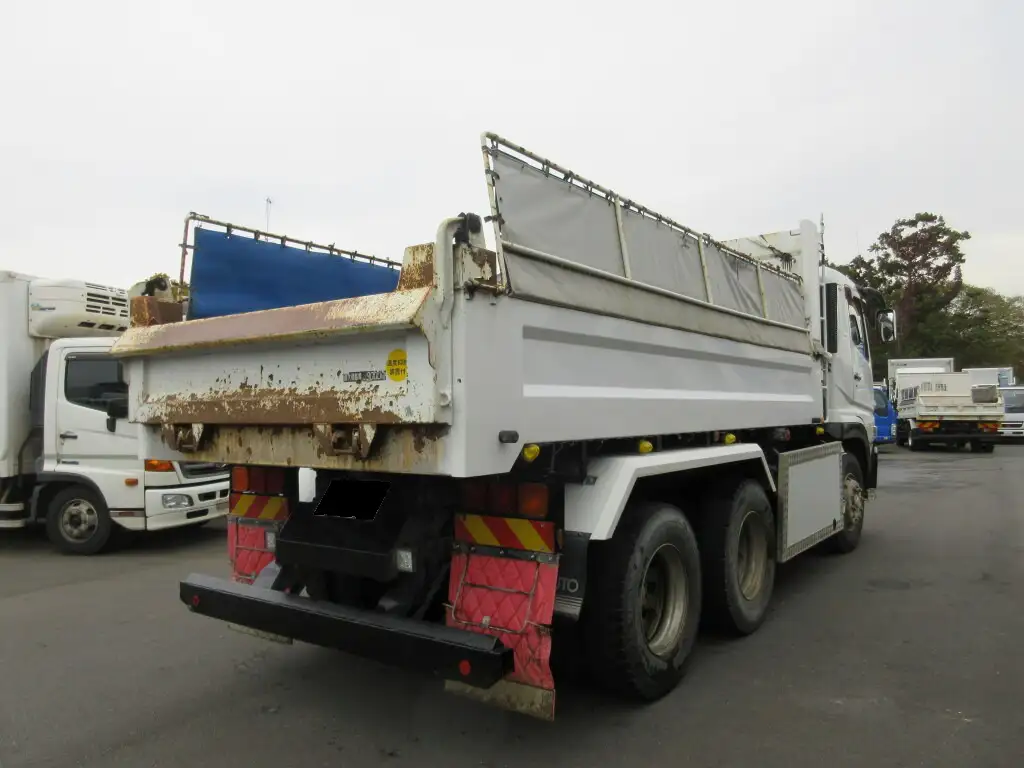 三菱 スーパーグレート 大型 ダンプ コボレーン ベッドの中古トラック画像3