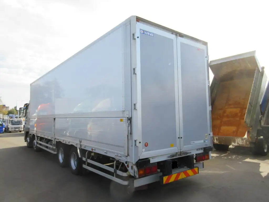 三菱 スーパーグレート 大型 ウイング エアサス ベッドの中古トラック画像5