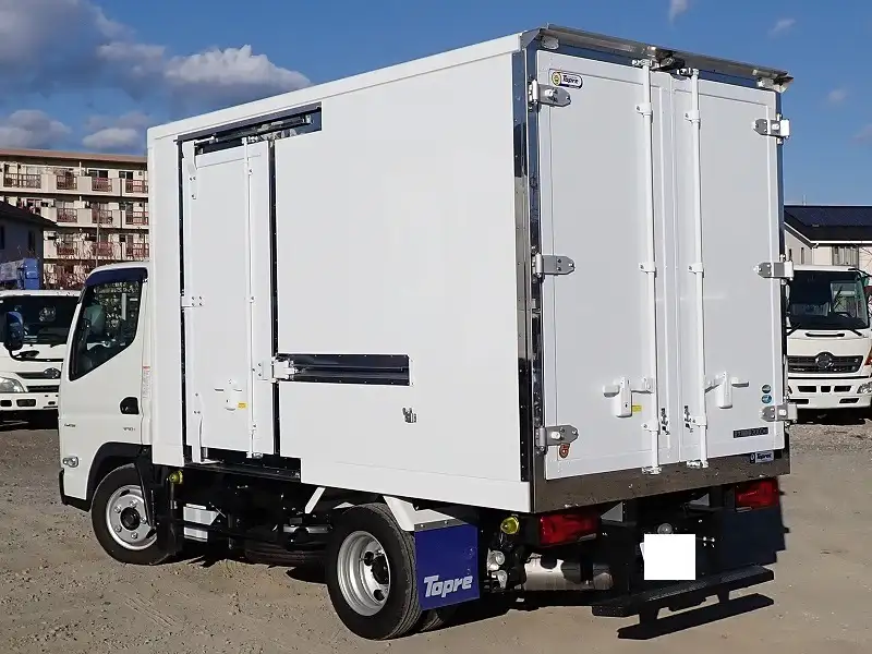 三菱 キャンター 小型 冷凍冷蔵 低温 床ステンの中古トラック画像5