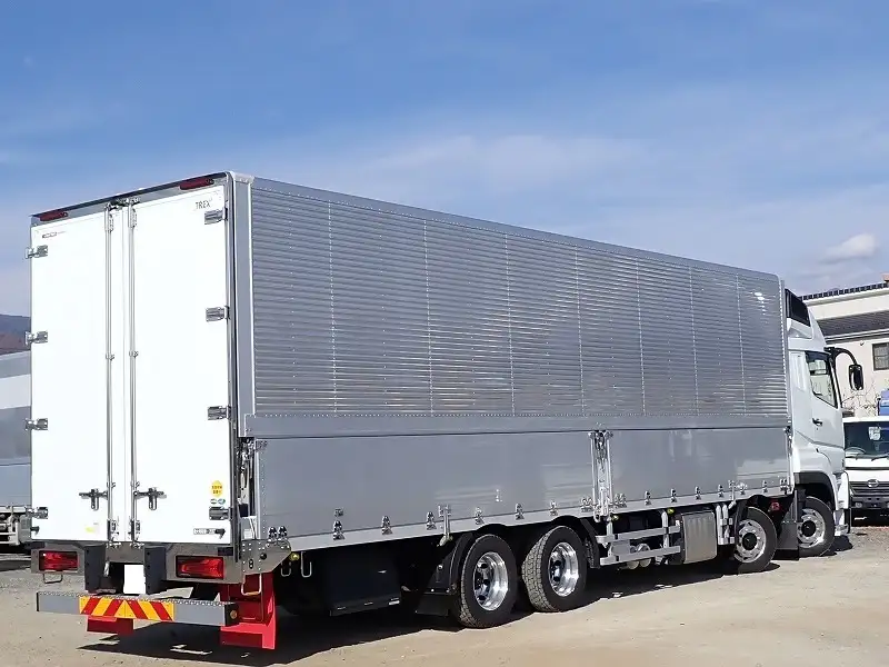 三菱 スーパーグレート 大型 ウイング ハイルーフ エアサスの中古トラック画像3