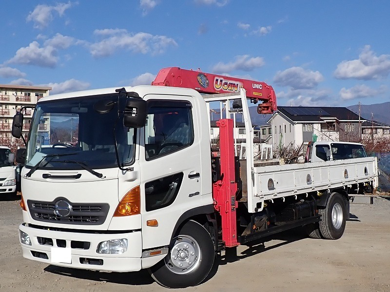 日野 レンジャー 中型/増トン 車両重機運搬 セルフローダー