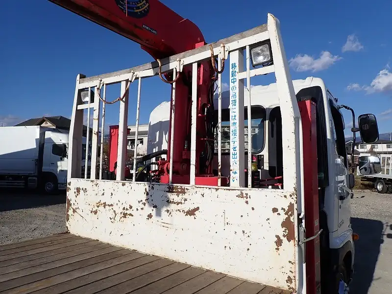 日野 レンジャー 中型/増トン 車両重機運搬 4段クレーン ラジコンの中古トラック画像8