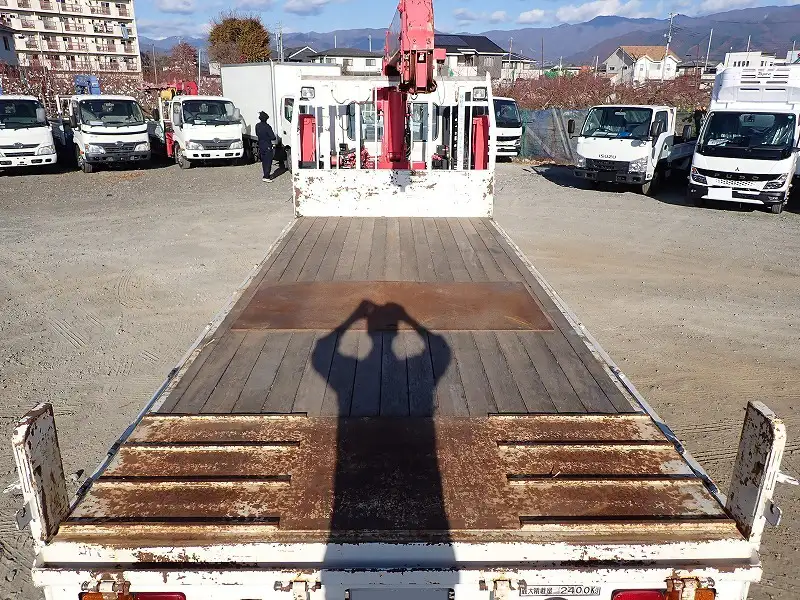 日野 レンジャー 中型/増トン 車両重機運搬 4段クレーン ラジコンの中古トラック画像7