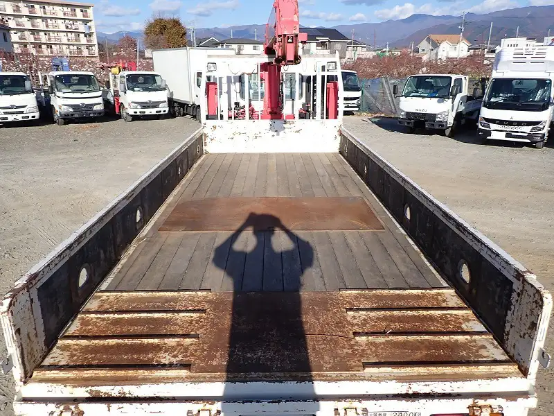 日野 レンジャー 中型/増トン 車両重機運搬 4段クレーン ラジコンの中古トラック画像6