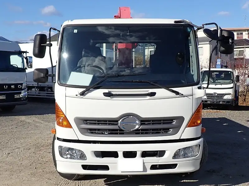 日野 レンジャー 中型/増トン 車両重機運搬 4段クレーン ラジコンの中古トラック画像2