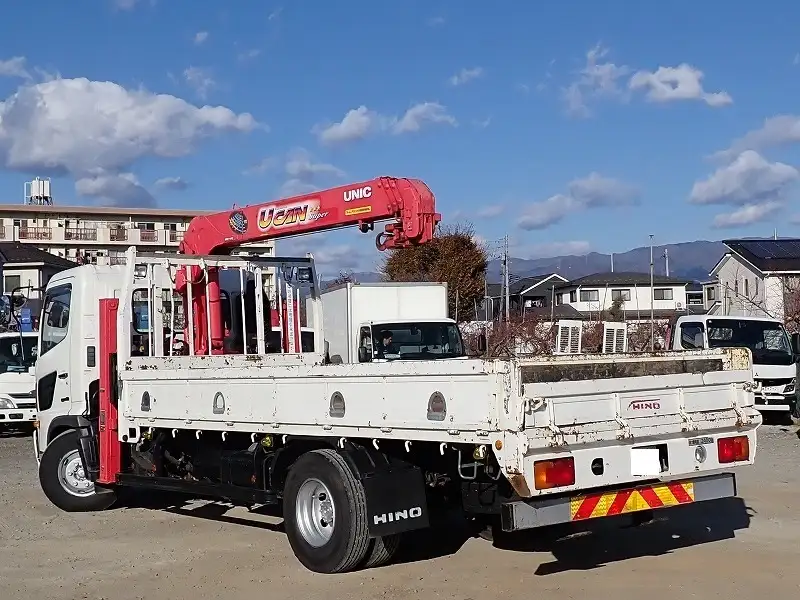 日野 レンジャー 中型/増トン 車両重機運搬 4段クレーン ラジコンの中古トラック画像5