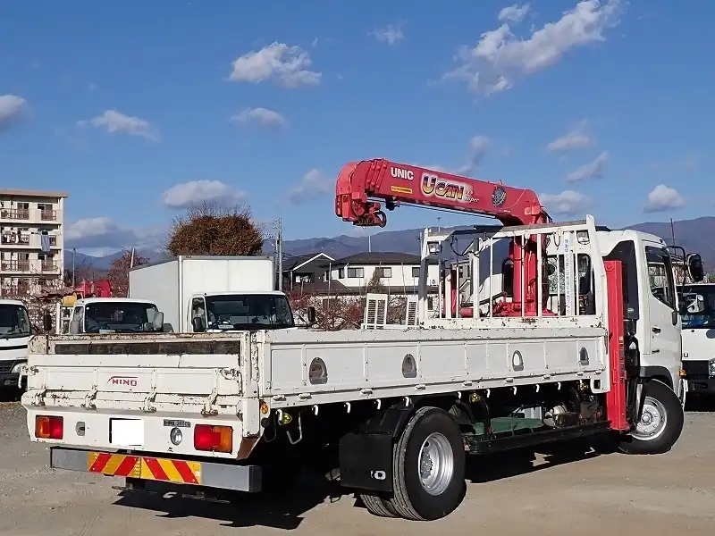 日野 レンジャー 中型/増トン 車両重機運搬 4段クレーン ラジコンの中古トラック画像3