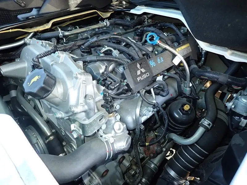 三菱 キャンター 小型 平ボディ Wキャブ アルミブロックの中古トラック画像19