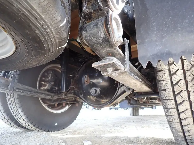 三菱 キャンター 小型 平ボディ Wキャブ アルミブロックの中古トラック画像18