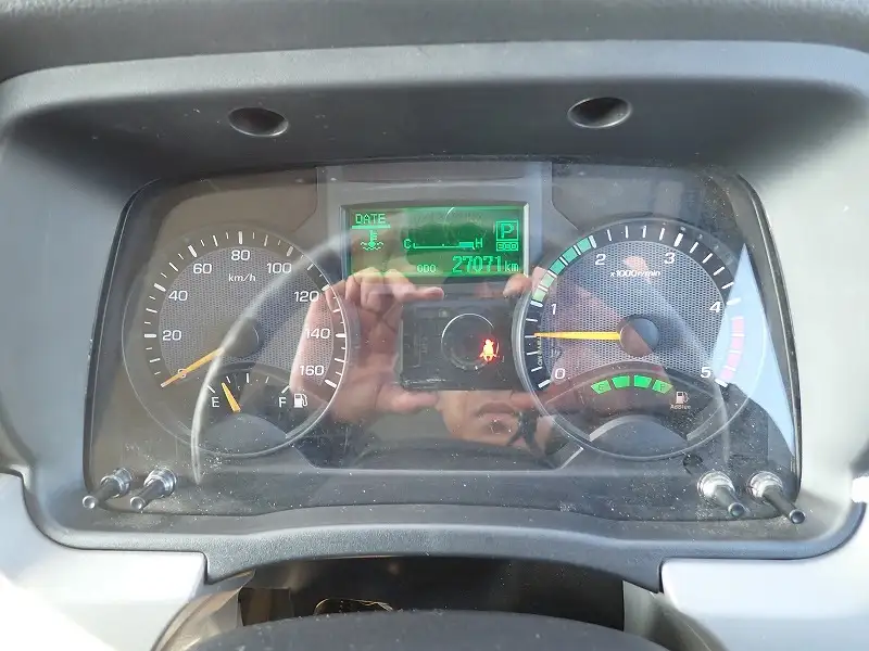 三菱 キャンター 小型 平ボディ Wキャブ アルミブロックの中古トラック画像13