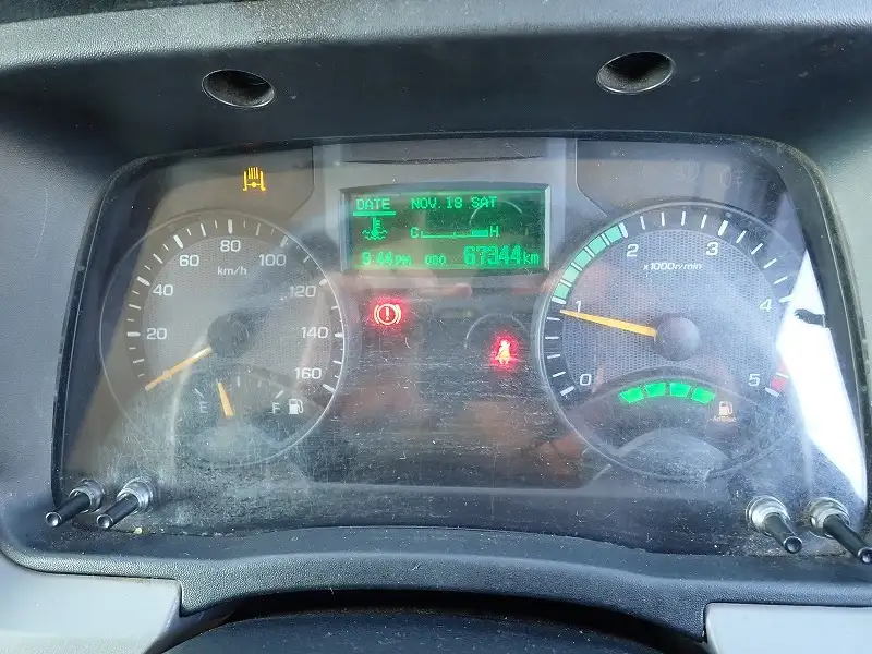 三菱 キャンター 小型 平ボディ 床鉄板 2PG-FBAV0の中古トラック画像13