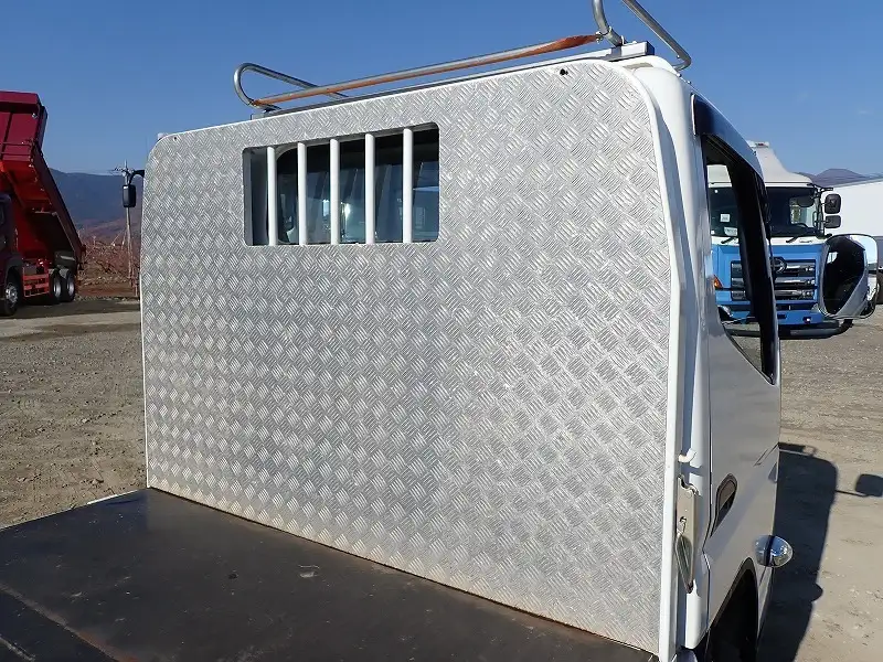 三菱 キャンター 小型 平ボディ 床鉄板 2PG-FBAV0の中古トラック画像8