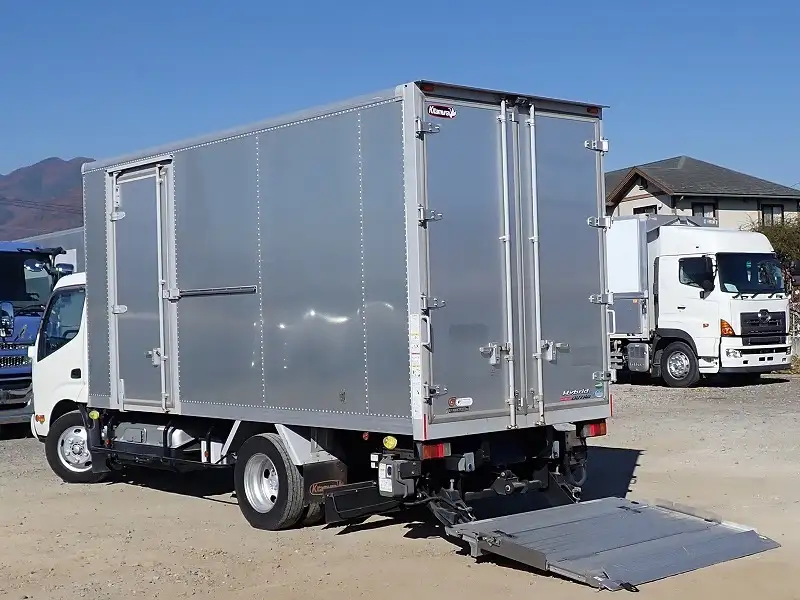 日野 デュトロ 小型 アルミバン パワーゲート サイドドアの中古トラック画像5