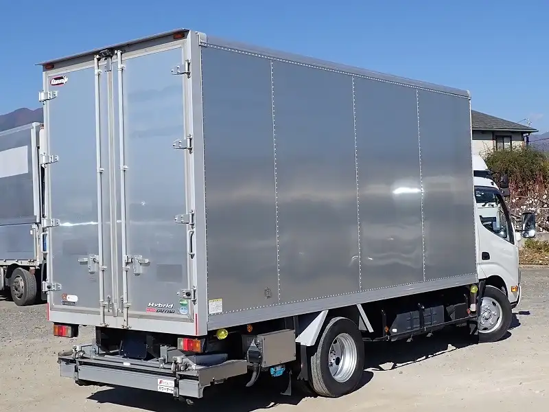 日野 デュトロ 小型 アルミバン パワーゲート サイドドアの中古トラック画像3