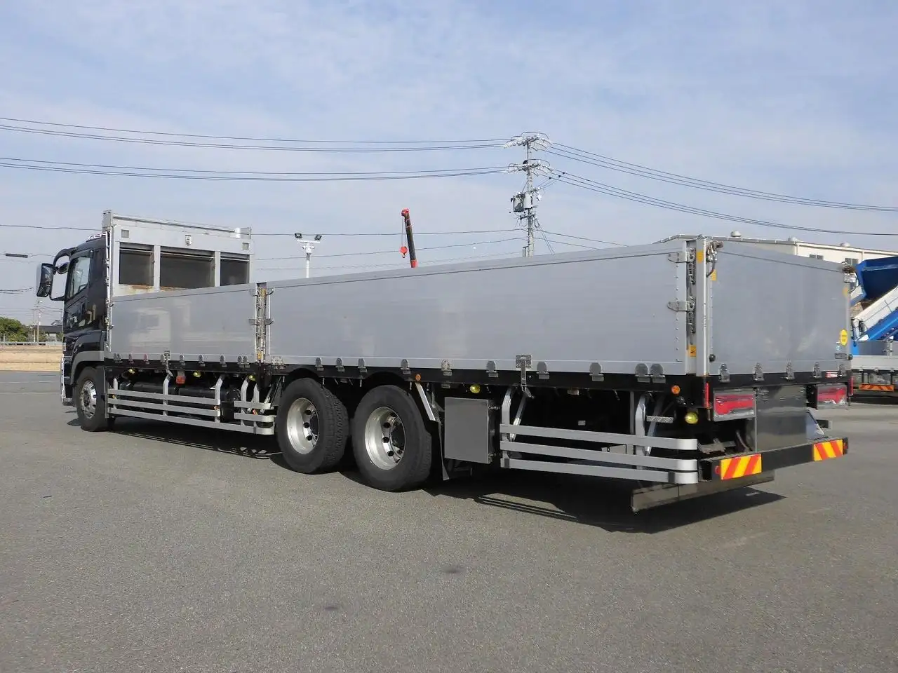 三菱 スーパーグレート 大型 平ボディ アルミブロック エアサスの中古トラック画像6