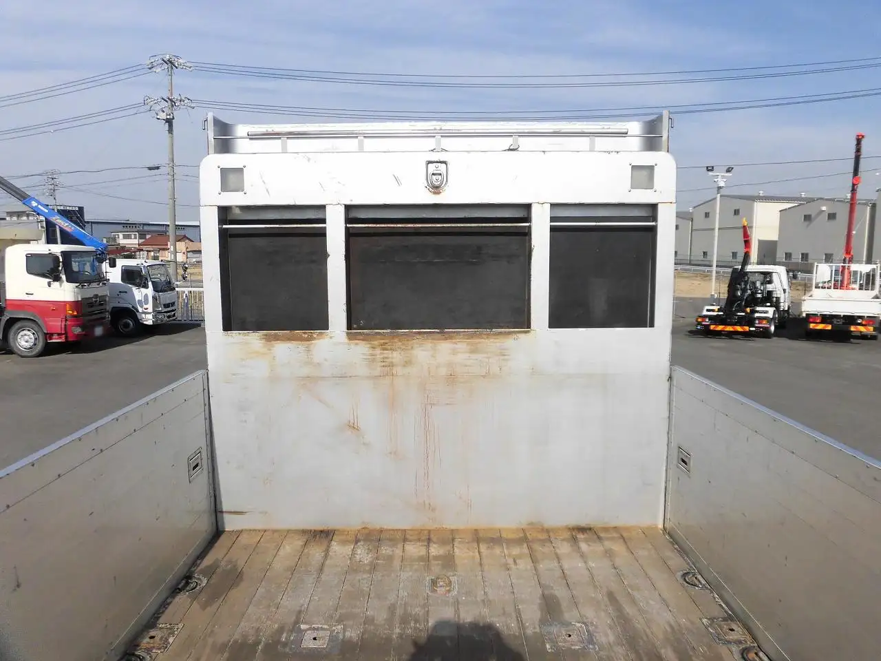 三菱 スーパーグレート 大型 平ボディ アルミブロック エアサスの中古トラック画像8