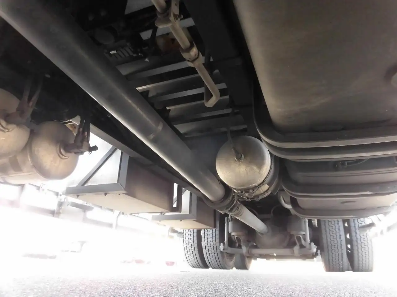 三菱 スーパーグレート 大型 平ボディ アルミブロック エアサスの中古トラック画像19