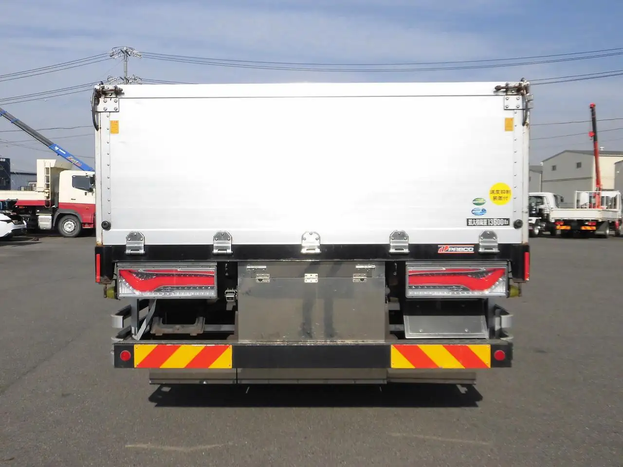 三菱 スーパーグレート 大型 平ボディ アルミブロック エアサスの中古トラック画像5