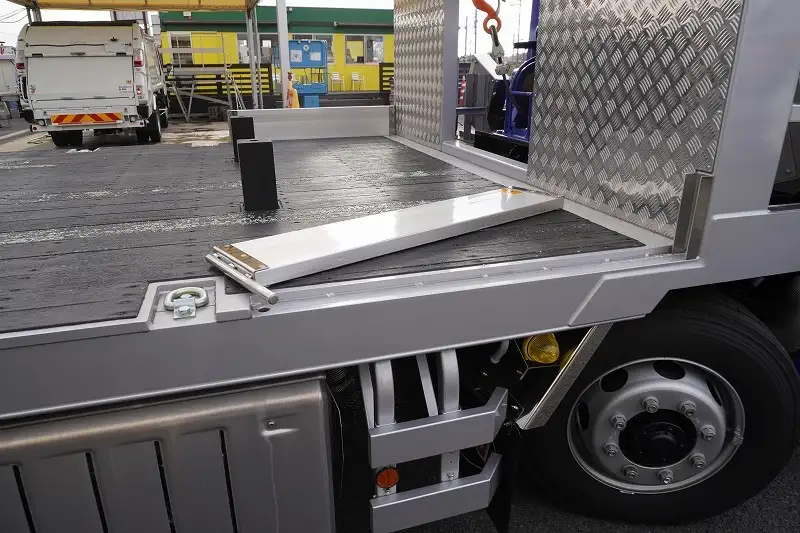 三菱 スーパーグレート 大型 車両重機運搬 4段クレーン ラジコンの中古トラック画像7