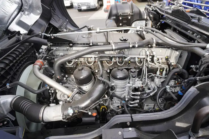 三菱 スーパーグレート 大型 車両重機運搬 4段クレーン ラジコンの中古トラック画像19