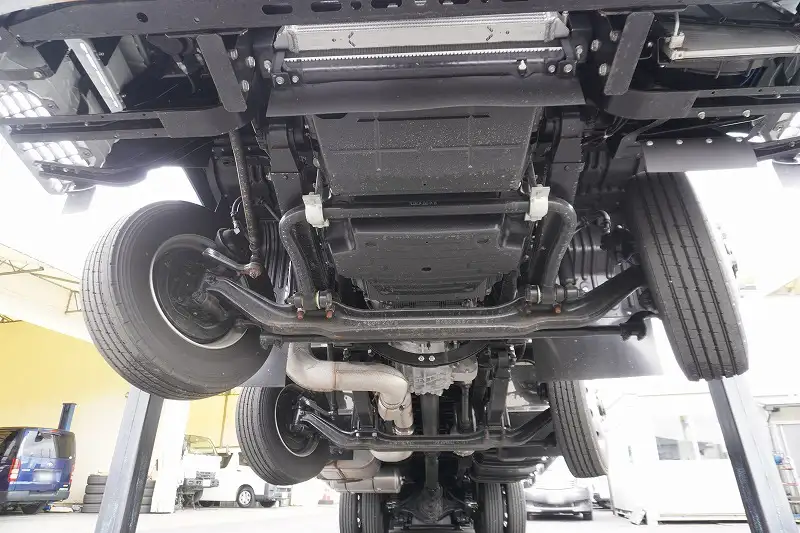 三菱 スーパーグレート 大型 車両重機運搬 4段クレーン ラジコンの中古トラック画像16