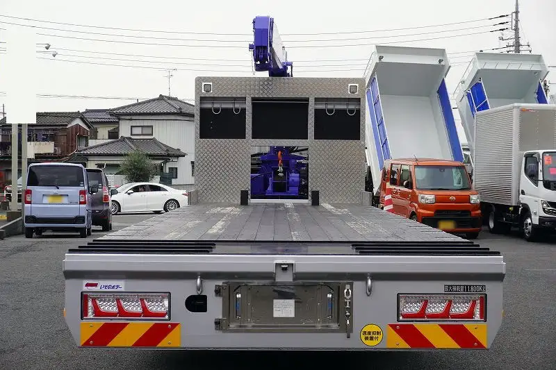 三菱 スーパーグレート 大型 車両重機運搬 4段クレーン ラジコンの中古トラック画像3