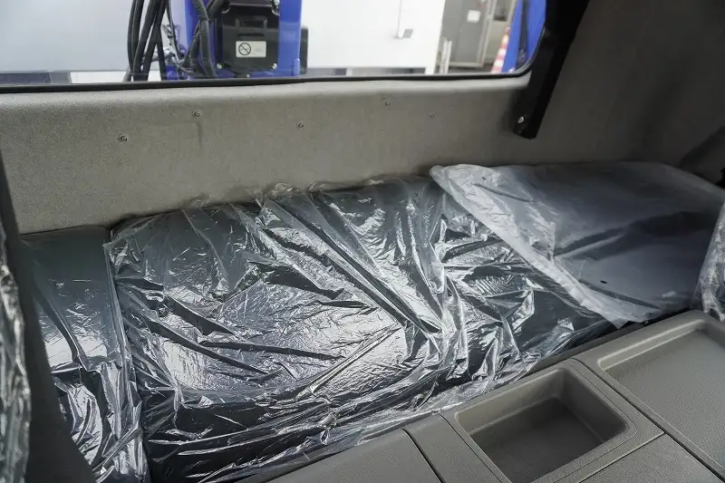 三菱 スーパーグレート 大型 車両重機運搬 4段クレーン ラジコンの中古トラック画像14