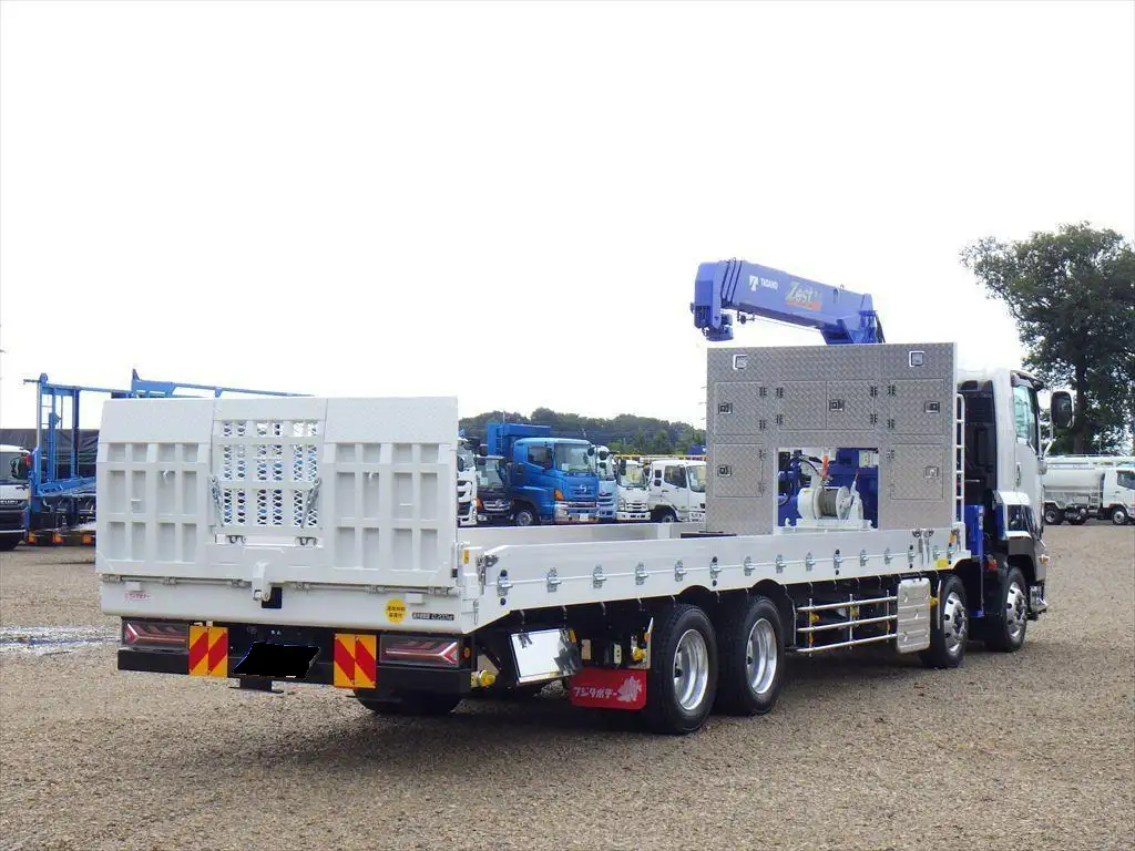 いすゞ ギガ 大型 車両重機運搬 4段クレーン ラジコンの中古トラック画像3