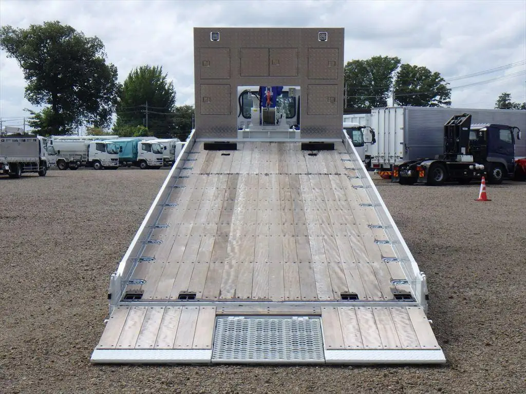 いすゞ ギガ 大型 車両重機運搬 4段クレーン ラジコンの中古トラック画像6