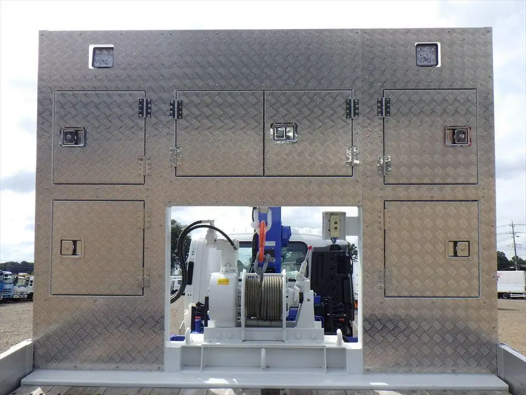 いすゞ ギガ 大型 車両重機運搬 4段クレーン ラジコンの中古トラック画像7