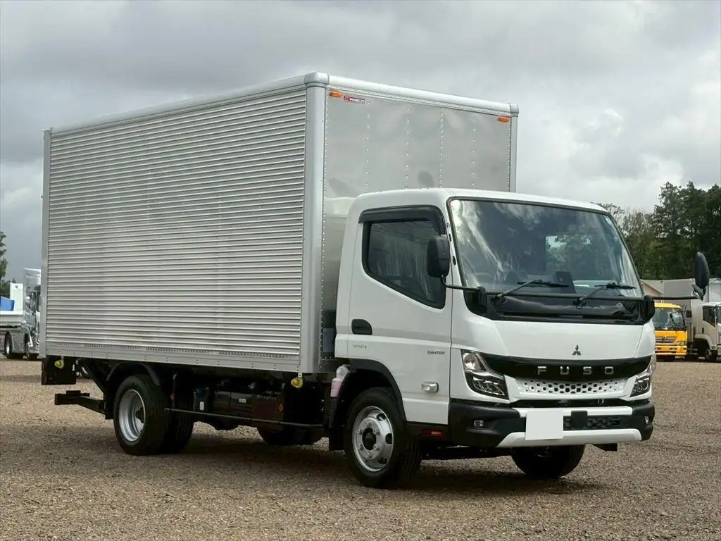 三菱 キャンター 小型 アルミバン パワーゲート サイドドアの中古トラック画像2