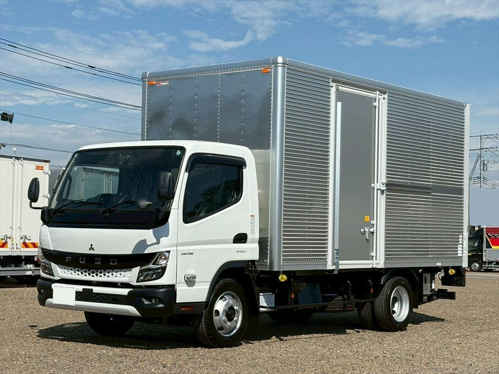三菱 キャンター 小型 アルミバン ワイドロング