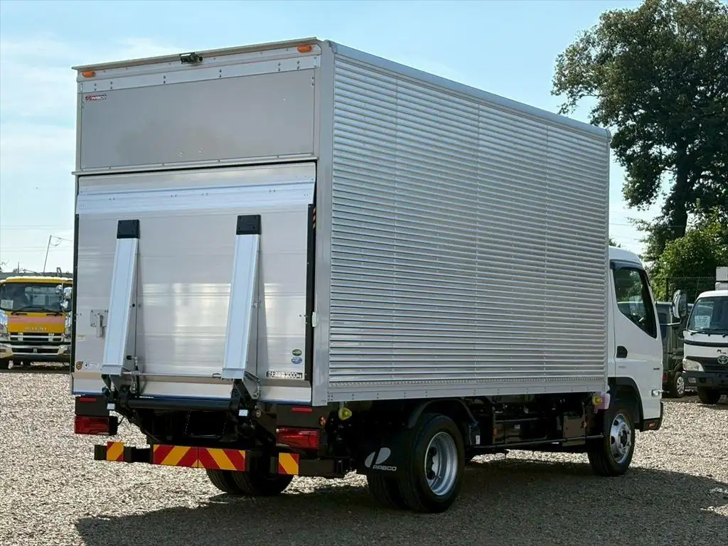 三菱 キャンター 小型 アルミバン パワーゲート サイドドアの中古トラック画像3