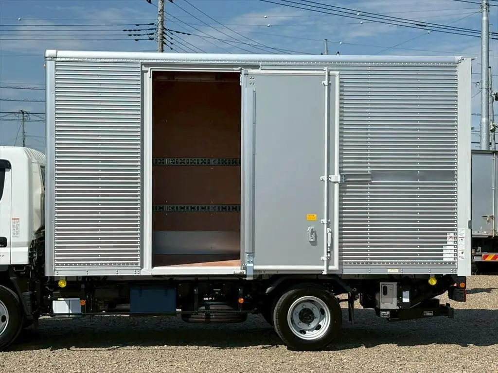 三菱 キャンター 小型 アルミバン パワーゲート サイドドアの中古トラック画像5