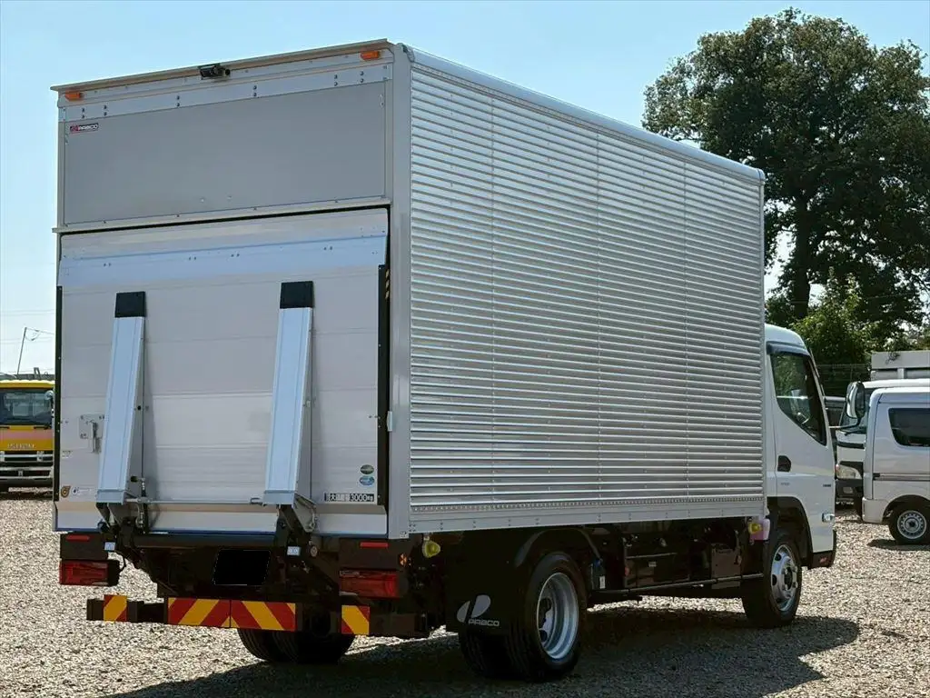 三菱 キャンター 小型 アルミバン パワーゲート サイドドアの中古トラック画像3